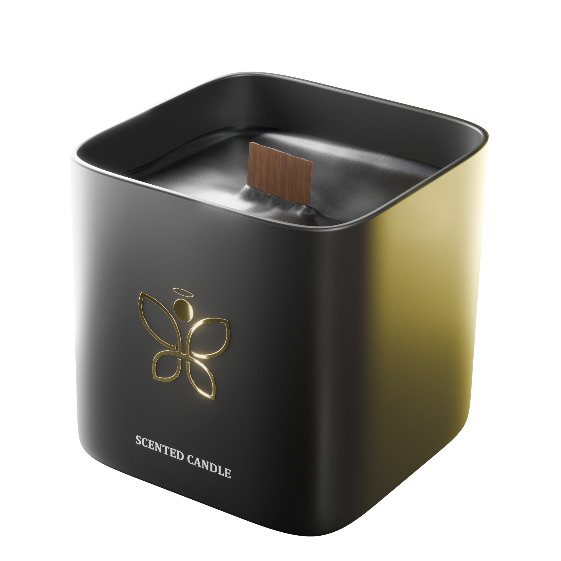 Golden Bloom Candle